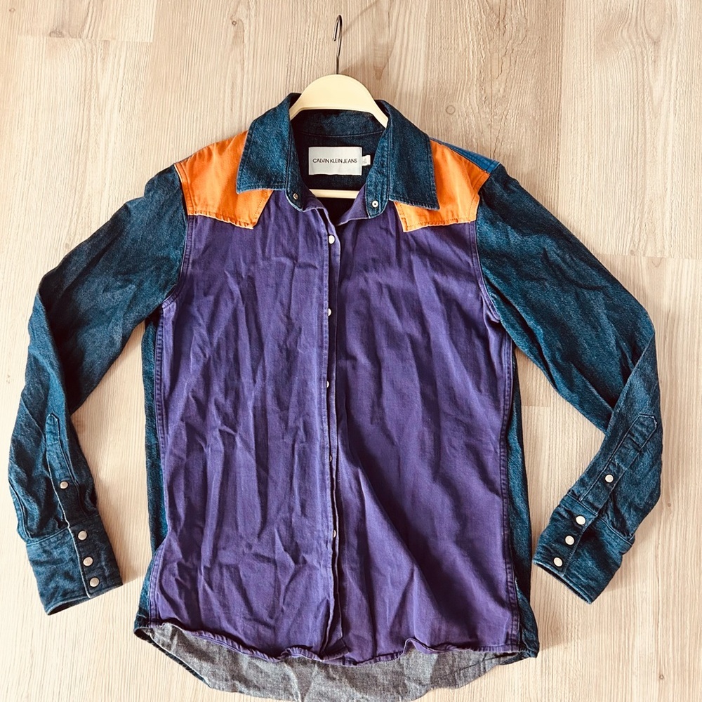 Calvin Klein women’s Jean shirt​ - Picture 5 of 15